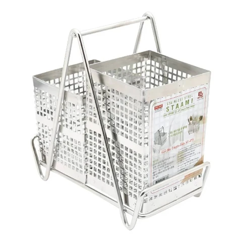 Ống đũa  2 ngăn inox  ST473
