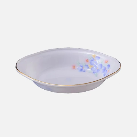 Đĩa ô van sâu   Thủy Tinh Ngọc USA HomSet 11.5CM 100PLS