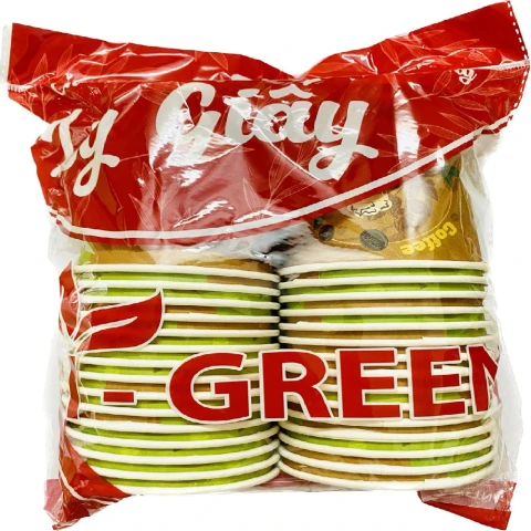 Ly giấy màu   lốc 30 8OZ