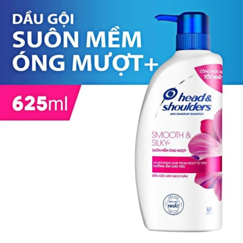 Dầu gội  Head & Shoulders suôn mềm óng mượt  625g
