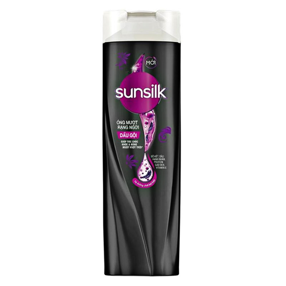 Sunsilk DG  đen óng mượt rạng ngời 350g/ 320g/24 chai