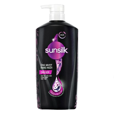 Sunsilk DG  đen óng mượt rạng ngời 850g/8 chai.