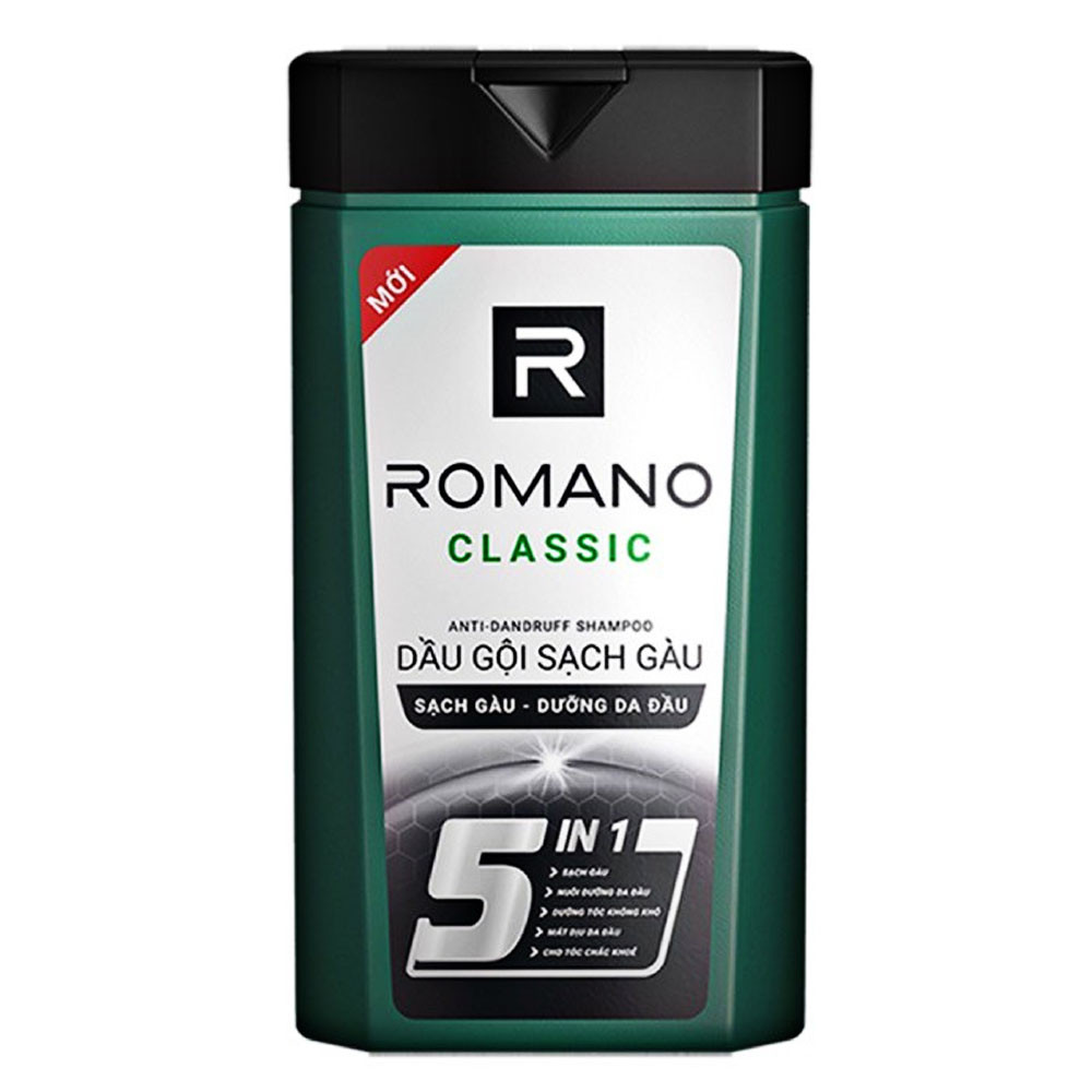 Dầu gội  Romano Classic sạch gầu  180g