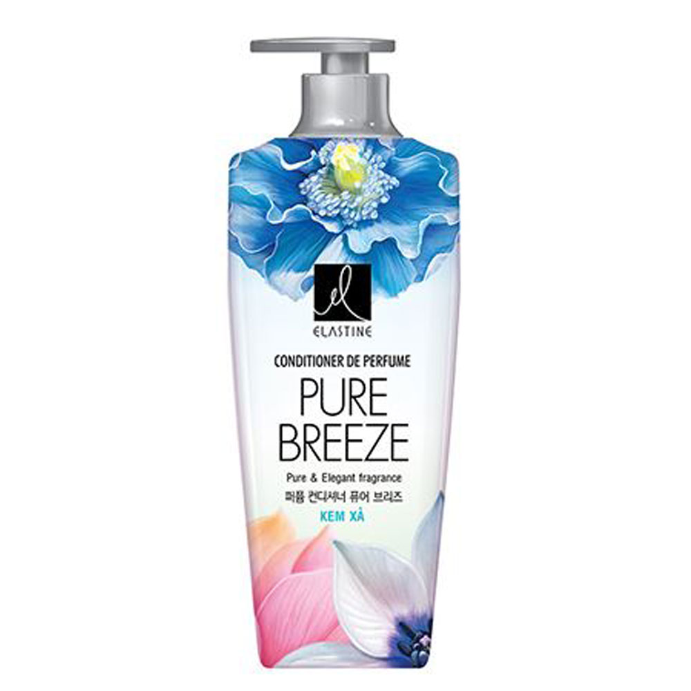 Dầu xả Elastine Pure Breeze hương nước hoa 600ml