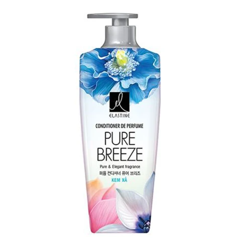 Dầu xả Elastine Pure Breeze hương nước hoa 600ml
