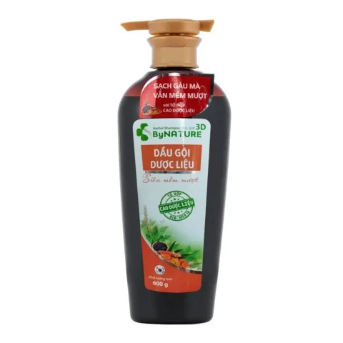 Dầu gội dược liệu ByNature  Siêu Mềm Mượt  600g