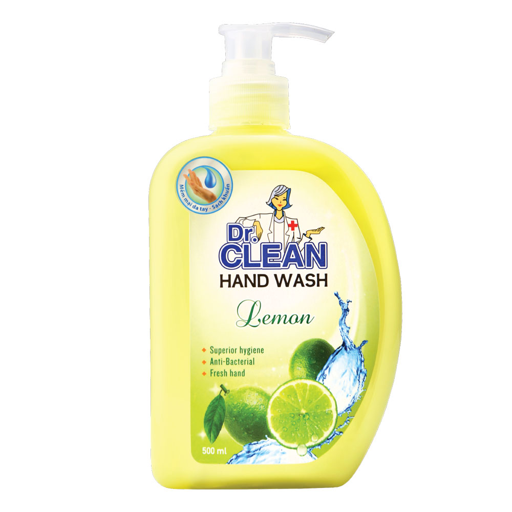 Nước rửa tay Dr clean hương chanh 500ml