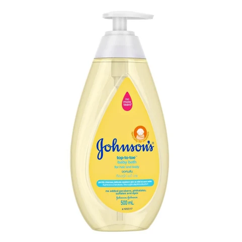 Sữa tắm gội trẻ em Johnson s  top to toe 500ml