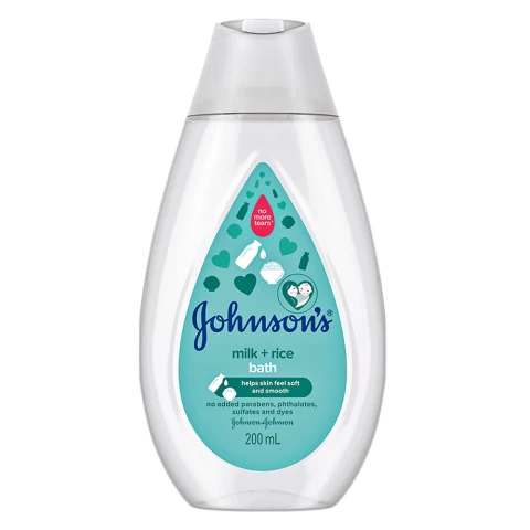 Sữa tắm Johnson s  chứa sữa và gạo 200ml