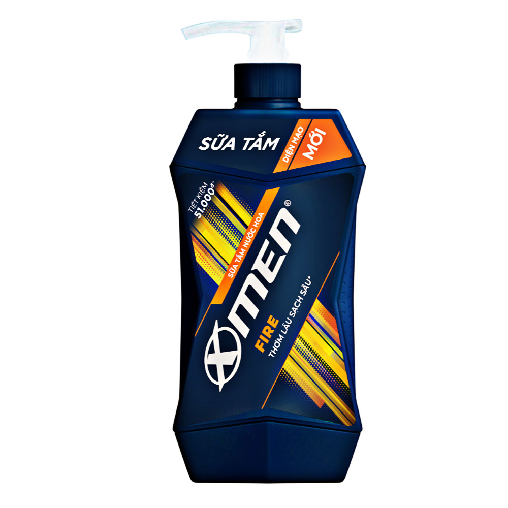 Sữa tắm Xmen   Fire Active 380ml