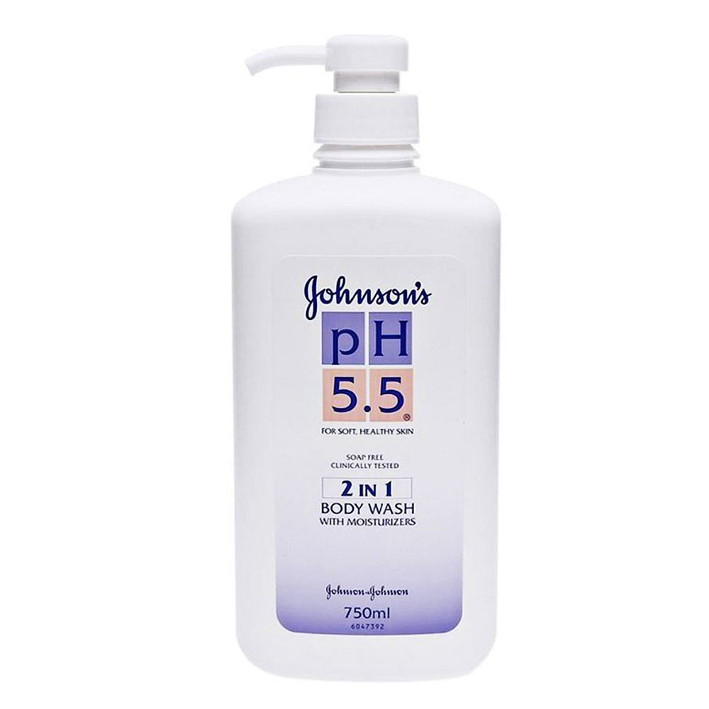 Sữa tắm Johnson s  PH 5.5 2 in 1 trắng  750ml