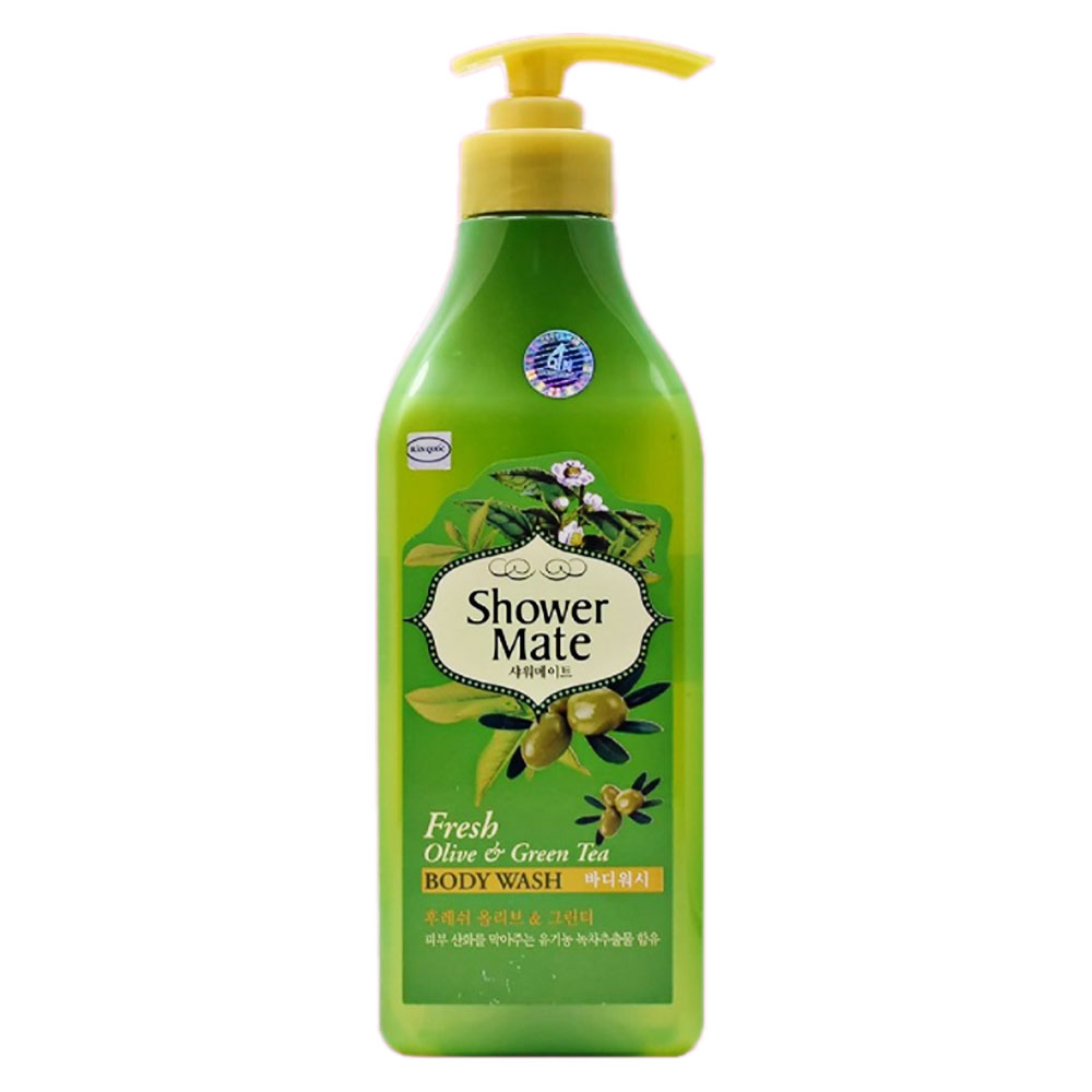 Sữa tắm Shower mate  Olive, trà xanh   550g