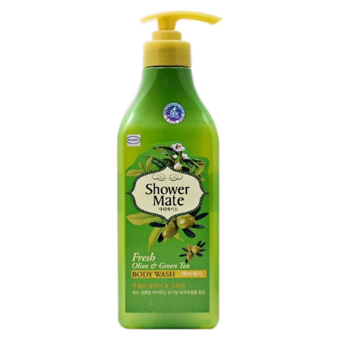 Sữa tắm Shower mate  Olive, trà xanh   550g