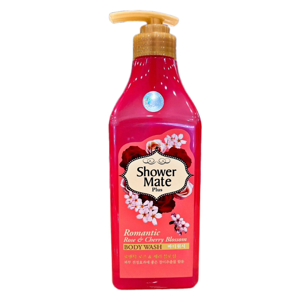 Sữa tắm Shower mate  hoa đào, hồng  550g
