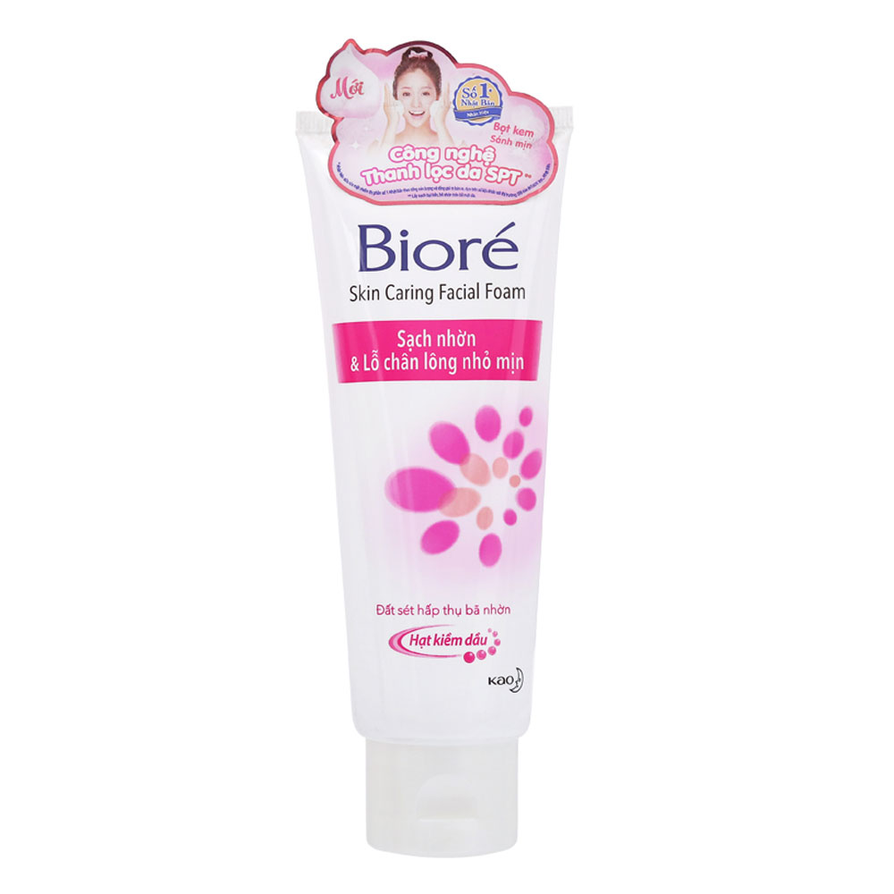 Sữa rửa mặt Biore sạch nhờn chân lông nhỏ mịn  50g