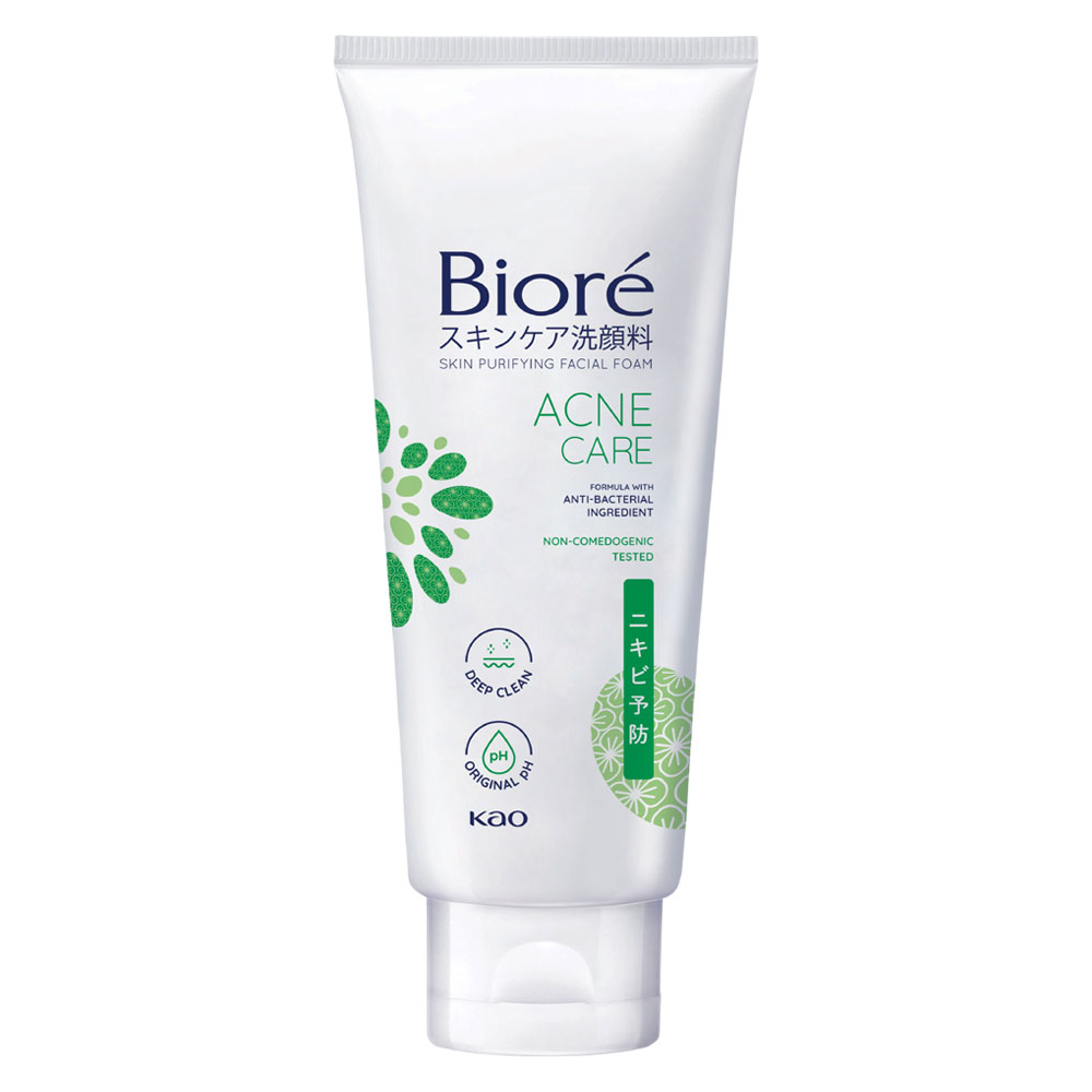 Sữa rửa mặt Biore kháng khuẩn, sạch mụn  50g