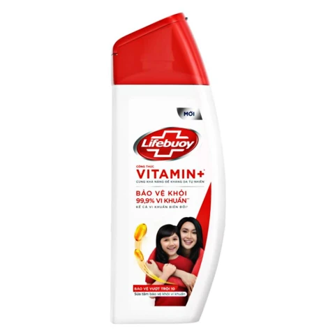 Sữa tắm Lifebuoy bảo vệ vượt trội   350g