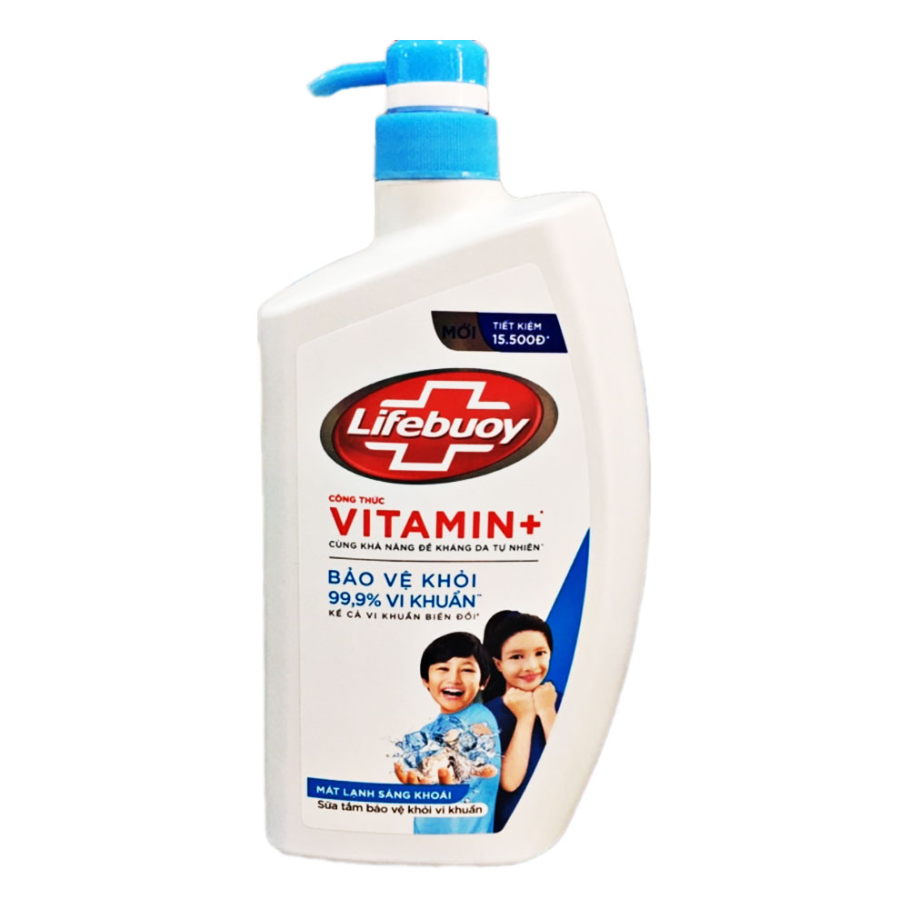 Sữa tắm Lifebuoy mát lạnh sảng khoái   800g