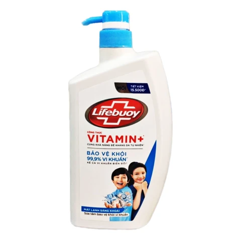 Sữa tắm Lifebuoy mát lạnh sảng khoái   800g