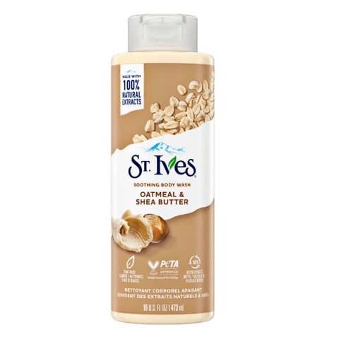 ST ST.IVES  yến mạch và bơ 450ml/8