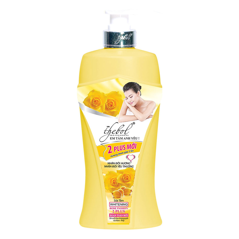 ST The Bol thảo dược silk protein hoa hồng khương hoàng nươc shoas pháp charming 650g/18