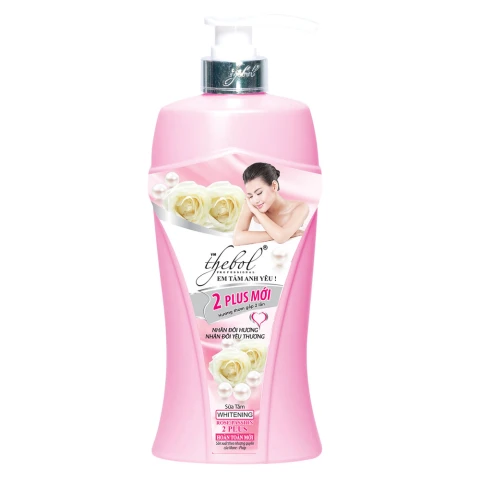 Sữa tắm The Bol thảo dược silk protein hoa hồng diếp cá 650g/18