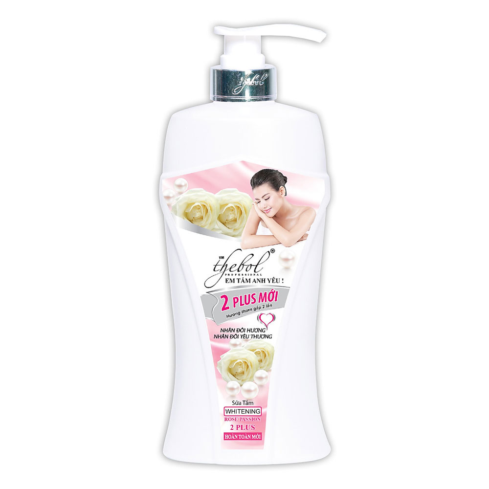 Sữa tắm thảo dược silk protein hoa hồng lá neem 925g/12