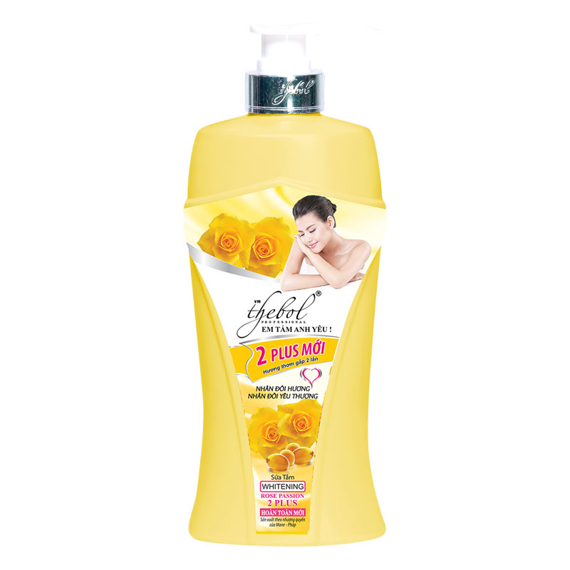 Sữa tắm thảo dược silk protein hoa hồng khương hoàng 925g/12