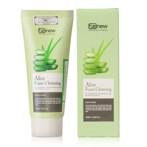 Sữa rửa mặt Benew Aloe Tchất lô hội  100ml