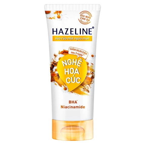 Sữa rửa mặt Hazeline nghệ hoa cúc  50g