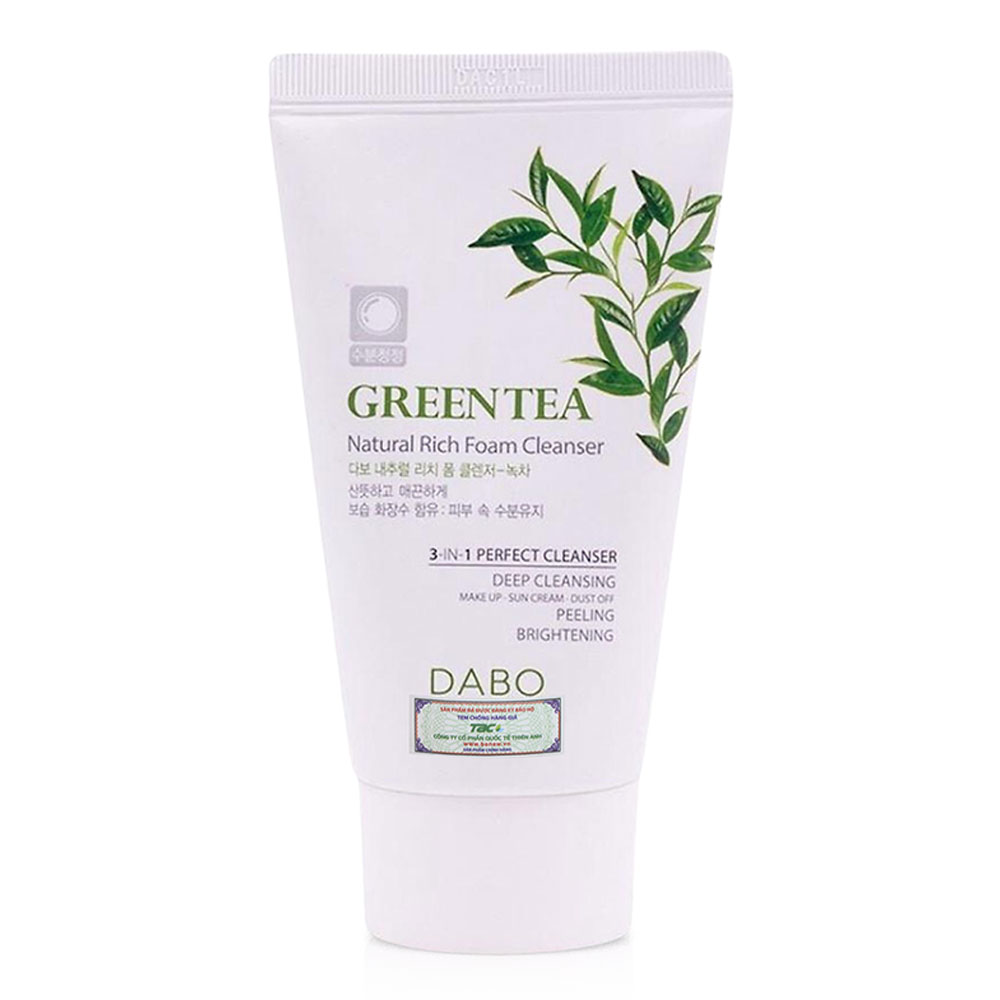 Sữa rửa mặt Dabo 3in1 than  60ml