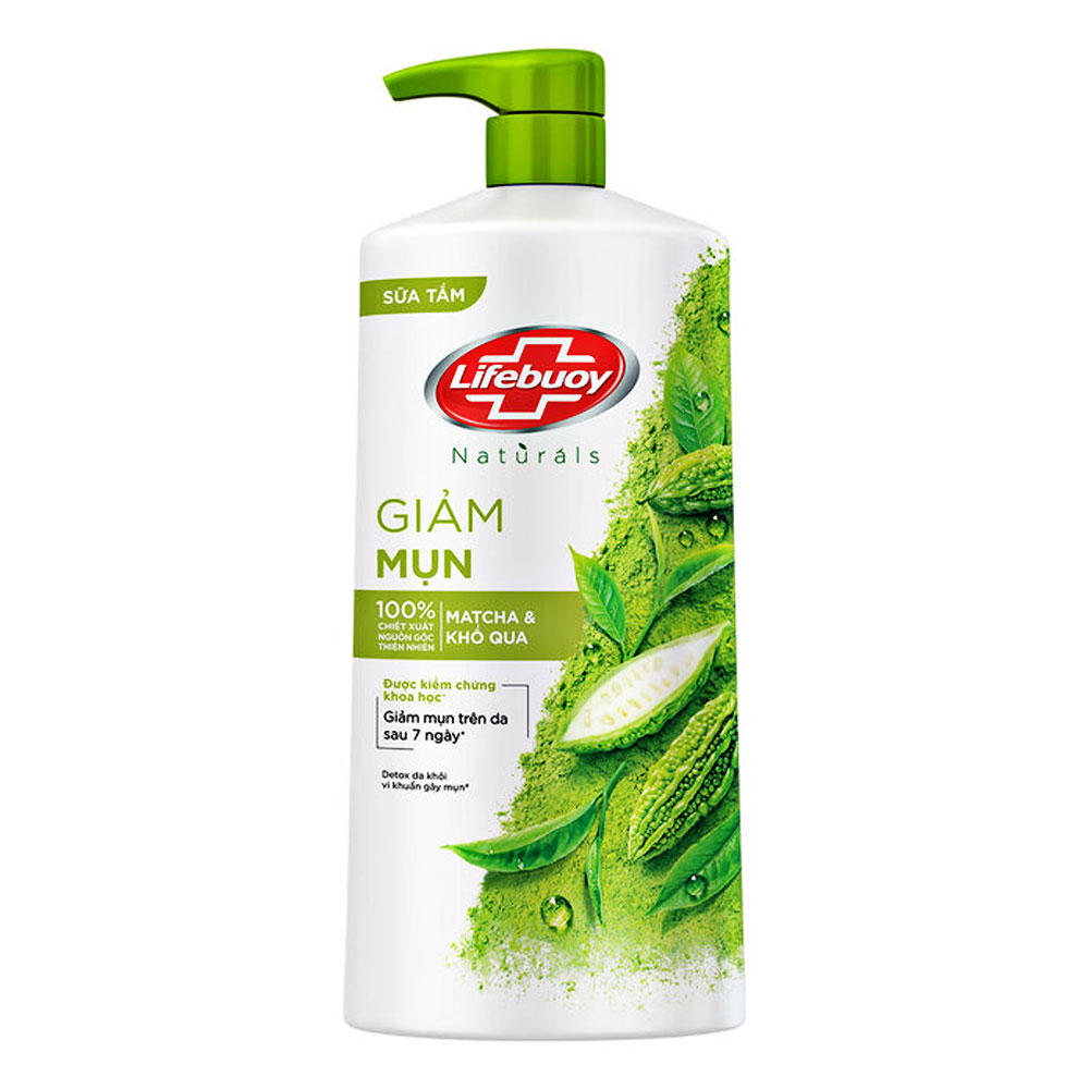 Sữa tắm Lifebuoy trà xanh khổ qua  800g