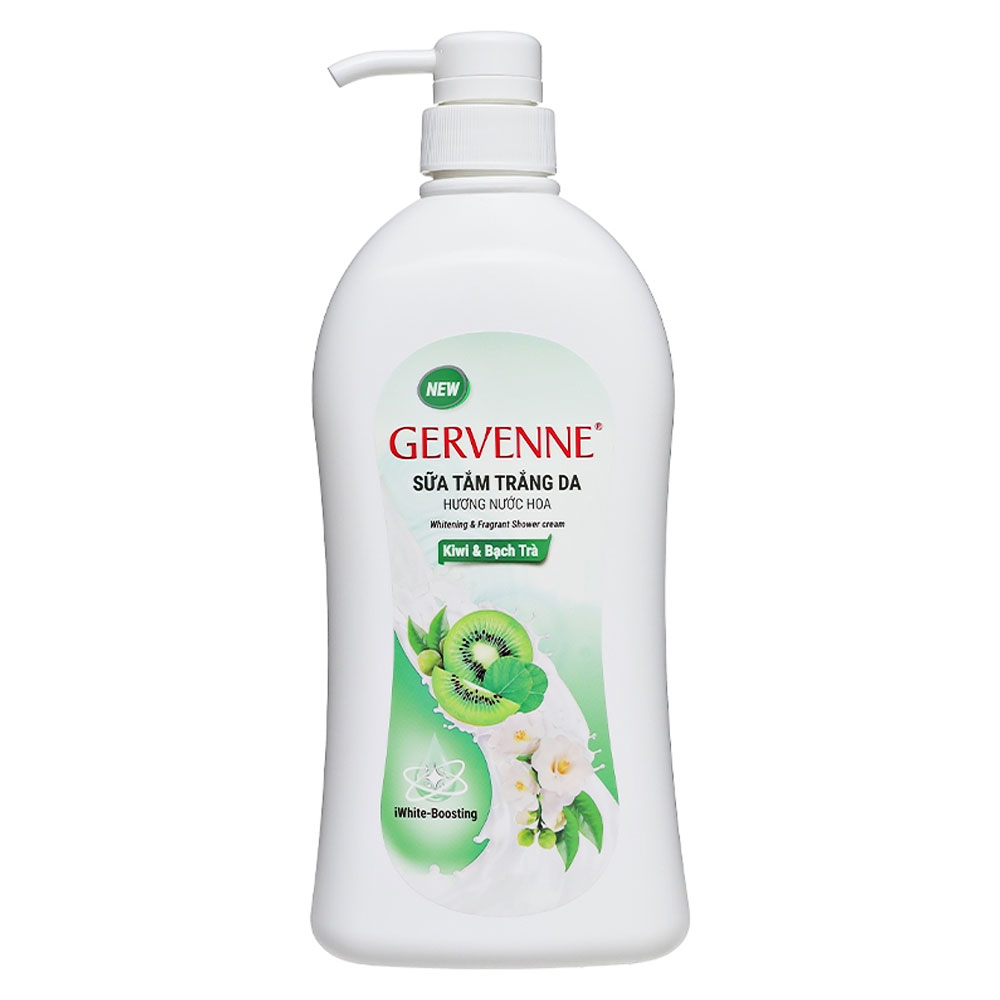 Sữa tắm Gervenne Kiwi 450ml (màu xanh)/12