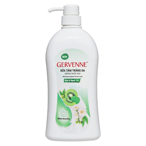 Sữa tắm Gervenne Kiwi 450ml (màu xanh)/12