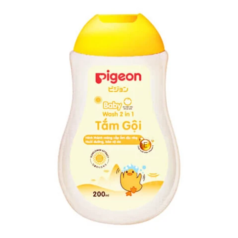 Sữa tắm gội trẻ em Pigeon hoa hướng dương 200ml