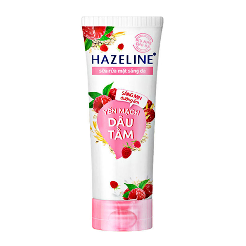 Sữa rửa mặt Hazeline yến mạch dâu tằm 50g
