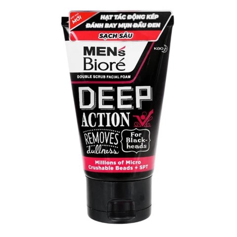 Sữa Rửa Mặt MEN's Bioré Sạch Sâu 100g/3
