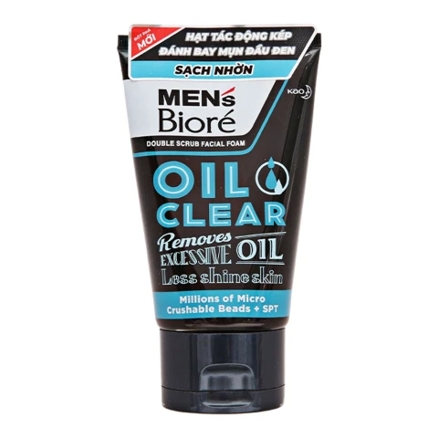 Sữa rửa mặt Men's Bioré Sạch Nhờn 100g/3