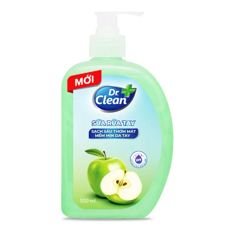 Nước rửa tay Dr.Clean hương táo 1L