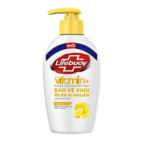 Nước rửa tay Lifebuoy Chanh khử mùi  180g