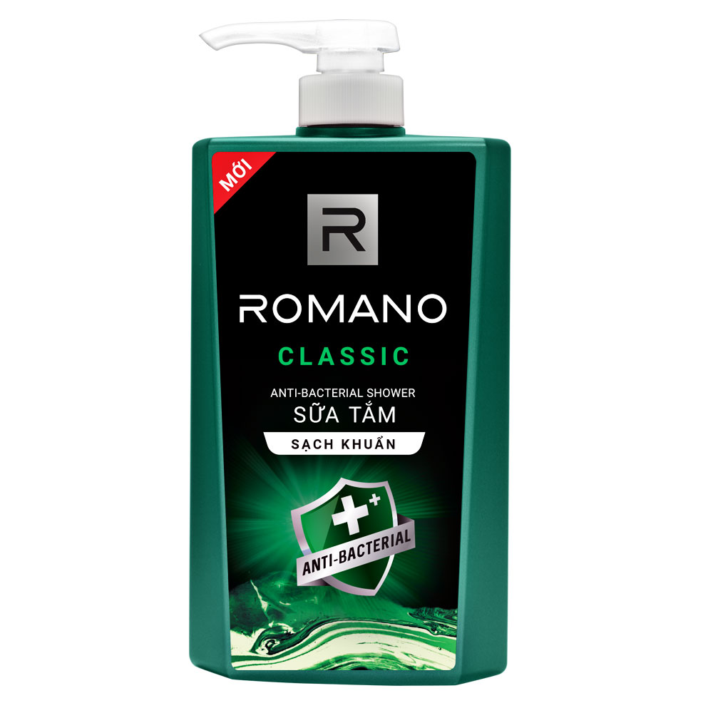 Sữa tắm Romano sạch khuẩn classic   650g
