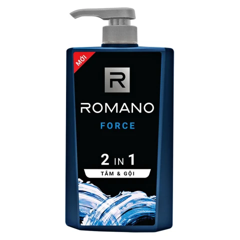 Tắm gội  Romano 2 in 1 Force  650g