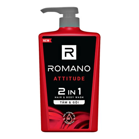 Tắm gội Romano 2 in 1 Attitude   650g