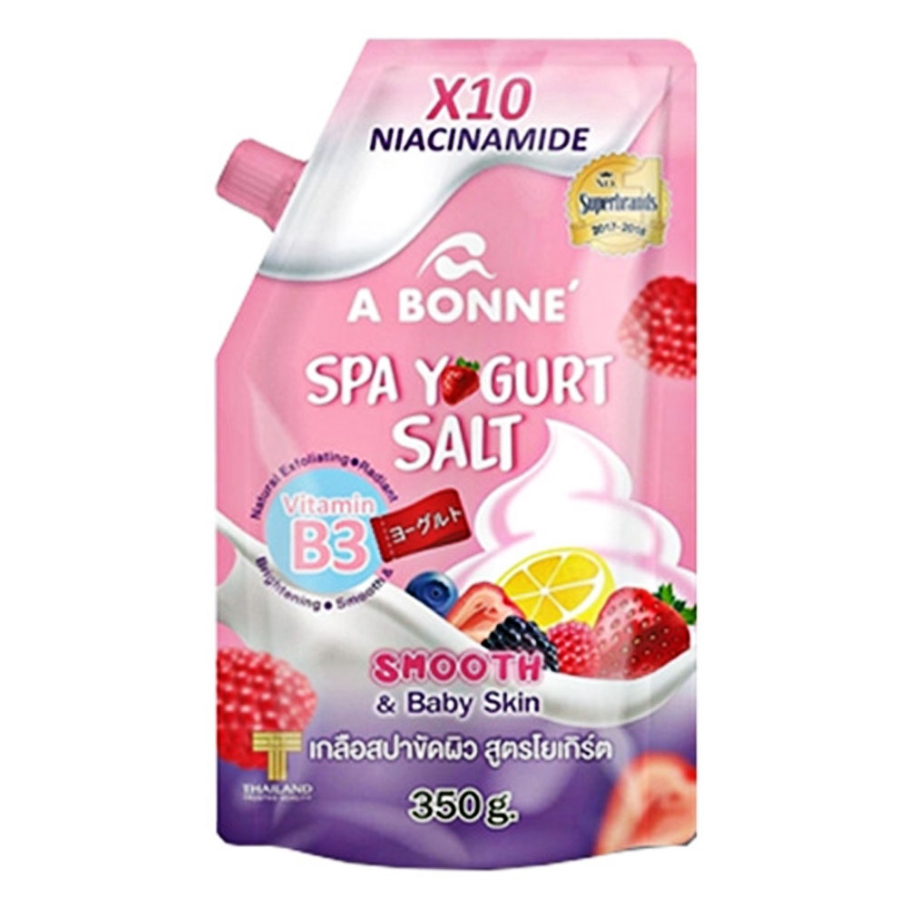 Muối tắm Carebeau trắng da, tẩy tế bào chết từ sữa và sữa chua 700ml