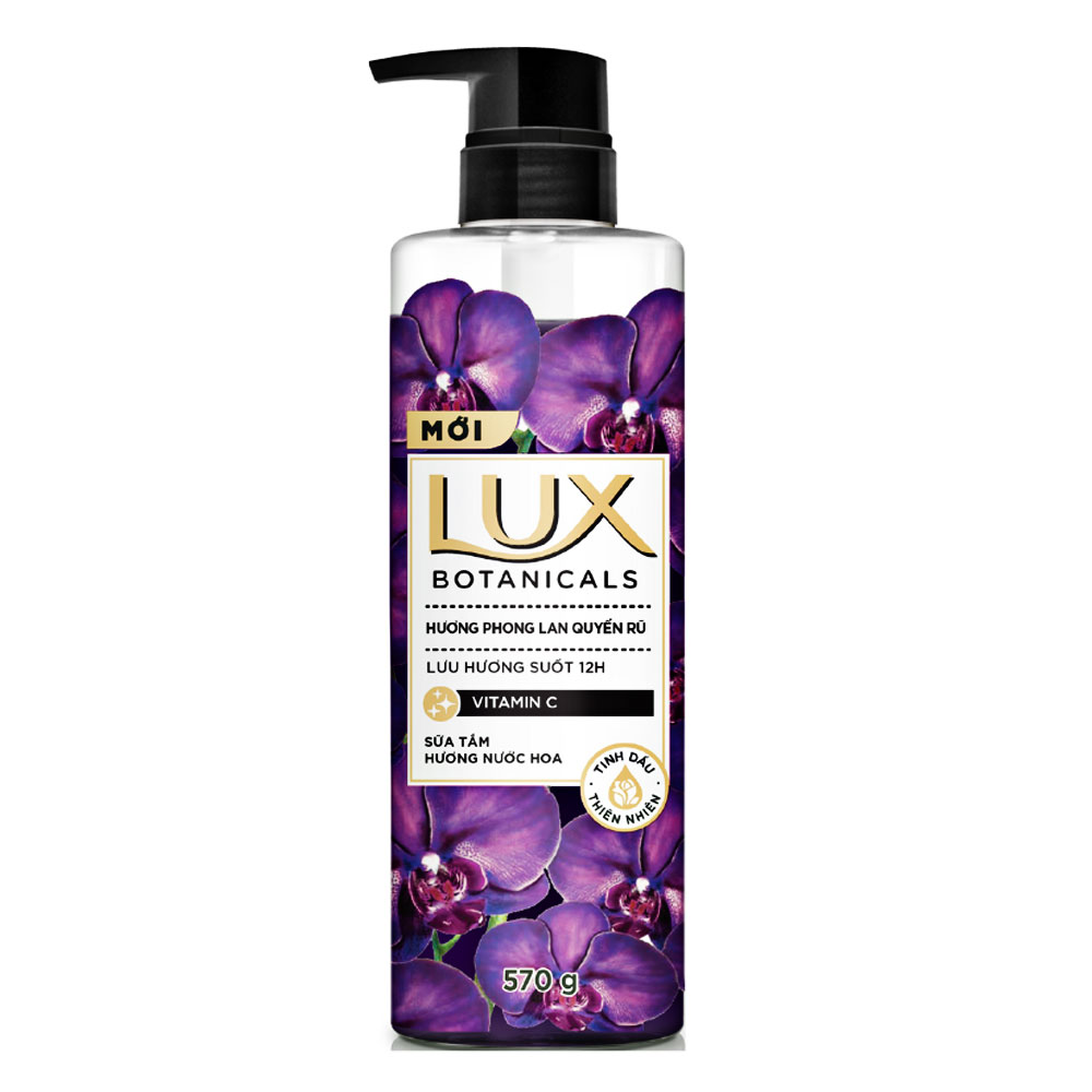 Sữa tắm Lux Phong lan quyến rũ  570G