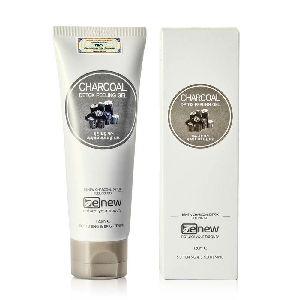 Tẩy tế bào chết BeNew than hoạt tính thải độc  120ml