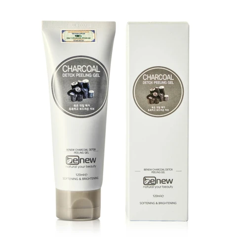 Tẩy tế bào chết BeNew than hoạt tính thải độc  120ml