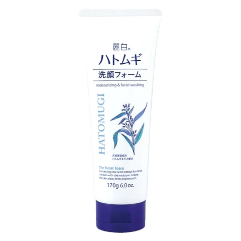 Sữa rửa mặt Hatomugi dưỡng ẩm và làm sáng  170g