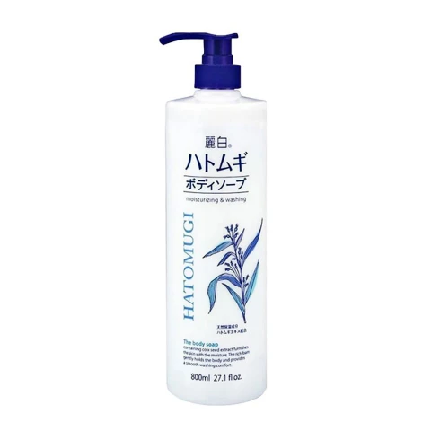 Sữa tắm Hatomugi dưỡng ẩm và làm sáng da 800ml