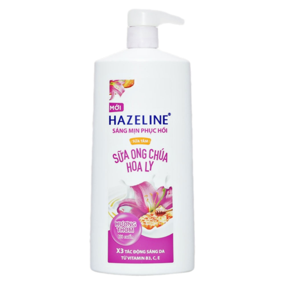 Sữa tắm Hazelin ong chúa hoa ly chai  800g